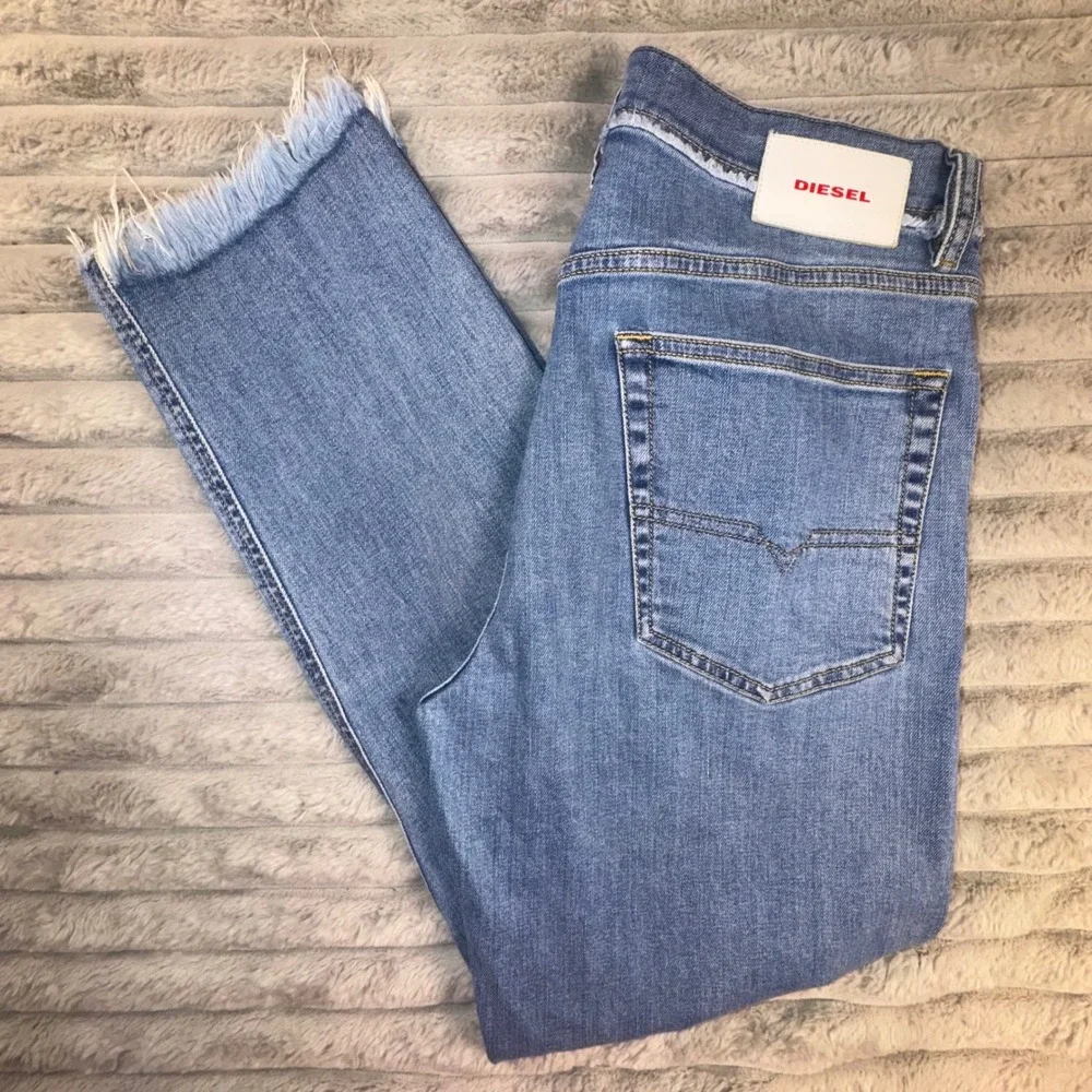 Diesel‎ Jeans Dagh SP Men's 30x32 Regular Straight Denim Frayed Hem (fits31x28)